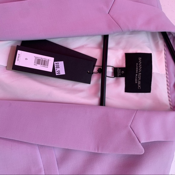 Awesome blazer. Never worn. Pretty lavender color. - Picture 3 of 3